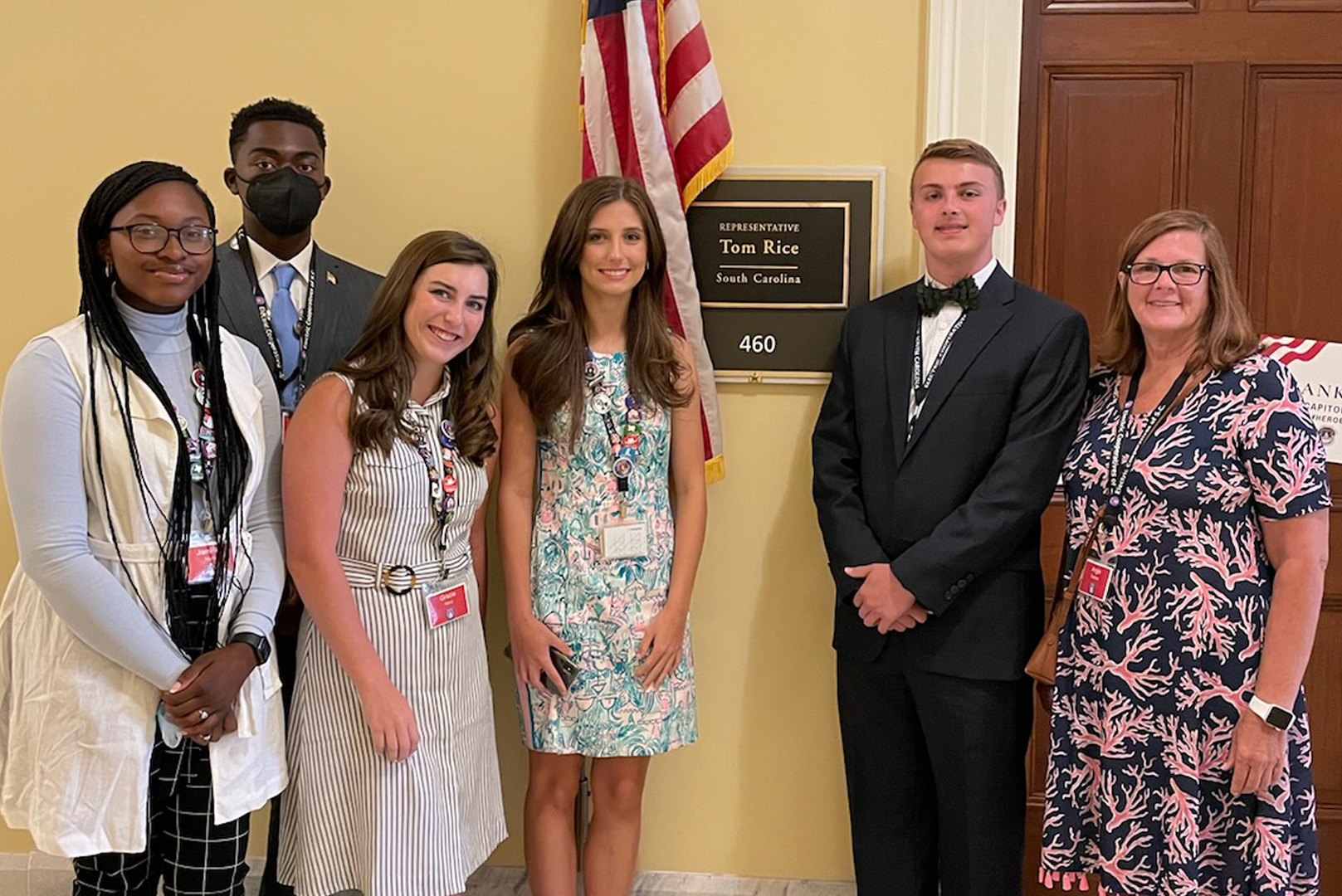 chaperone congressional visit photo