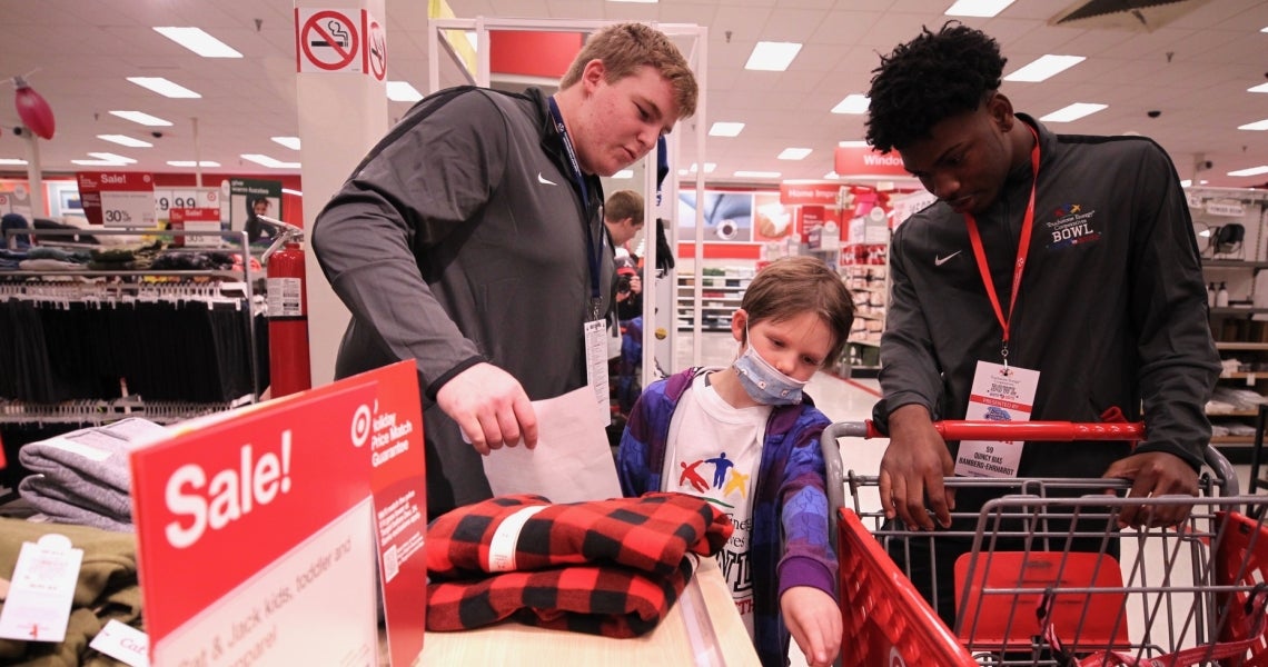 Touchstone Energy Bowl shopping trip